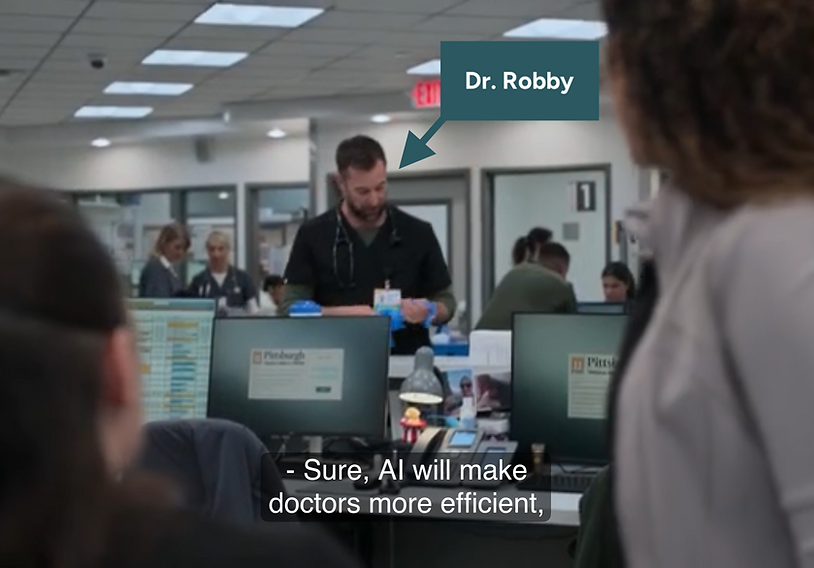 Dr. Robby: Sure, AI will make doctors more efficient,